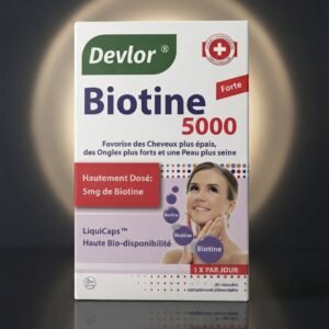 Devlor Biotine 5000 Forte (5 mg, LiquiCaps) – 30 capsules