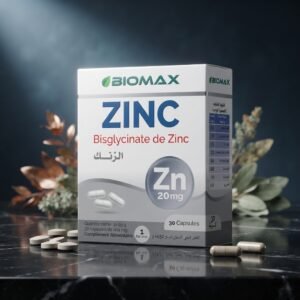 Biomax Zinc Bisglycinate 20 mg – 30 capsules