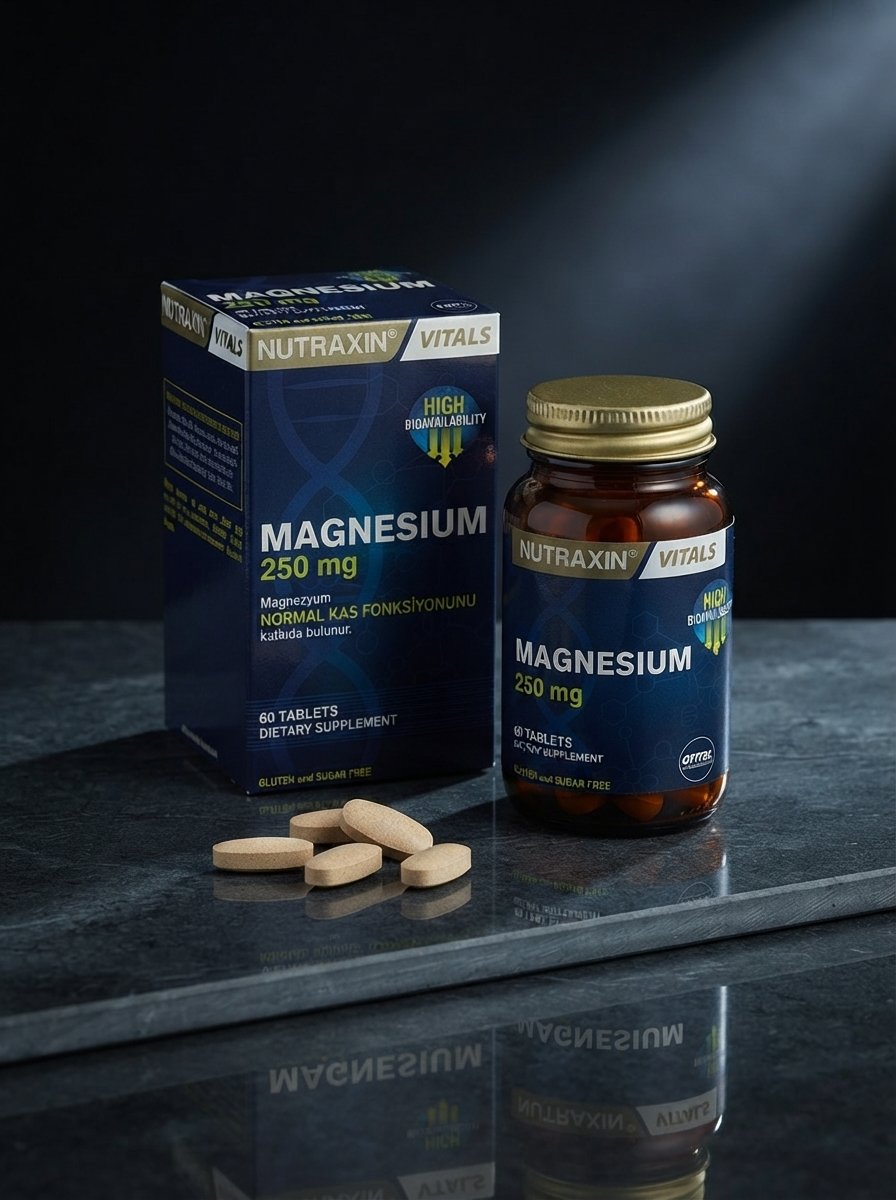 Nutraxin Vitals Magnesium 250 mg – 60 comprimés