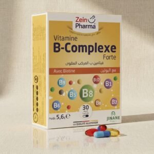 ZeinPharma Vitamine B-Complexe Forte (avec Biotine) – 30 capsules