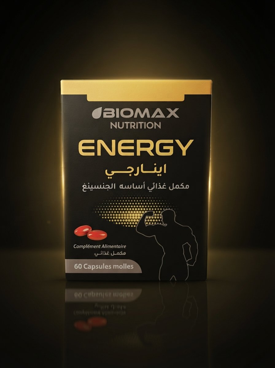 Biomax Nutrition Energy (Ginseng) – 60 capsules molles