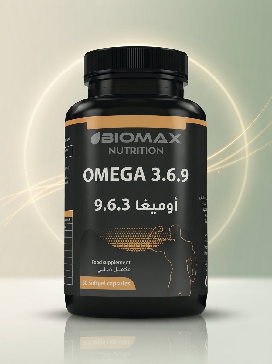 Biomax Nutrition Oméga 3.6.9 – 60 capsules softgel