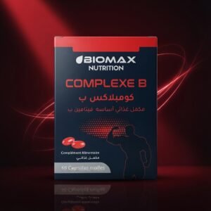 Biomax Nutrition Complexe B (Vitamines B) – 60 capsules molles